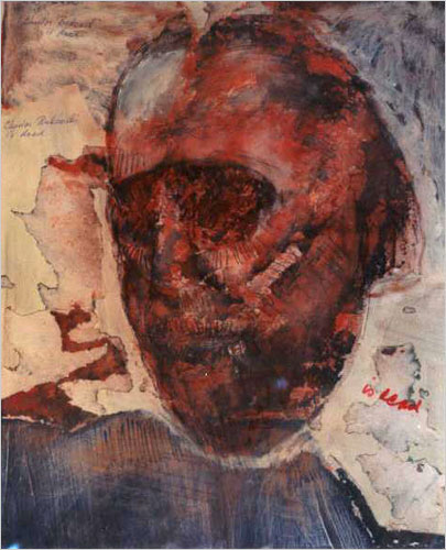 Charles Bukowski portrait